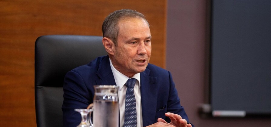 Western Australian premier Roger Cook.