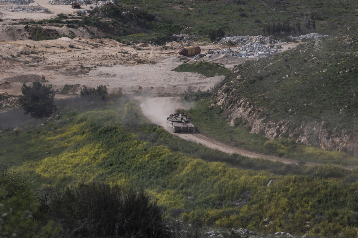 Mideast in Pictures: Israel orders fresh reinforcement along border with Lebanon