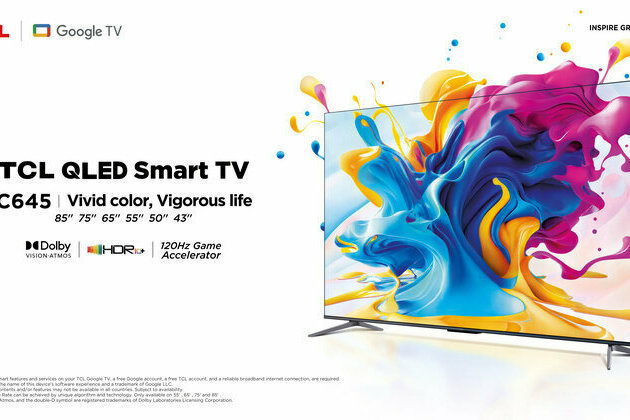 TCL Launches its New C645 QLED TVs For Exceptional Colour Performance and Endless Entertainment