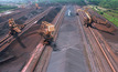 Operação de minério de ferro da Vale/Divulgação