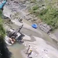 Efforts to restore Gangotri National Highway going at war footing level, says Uttarkashi district administration