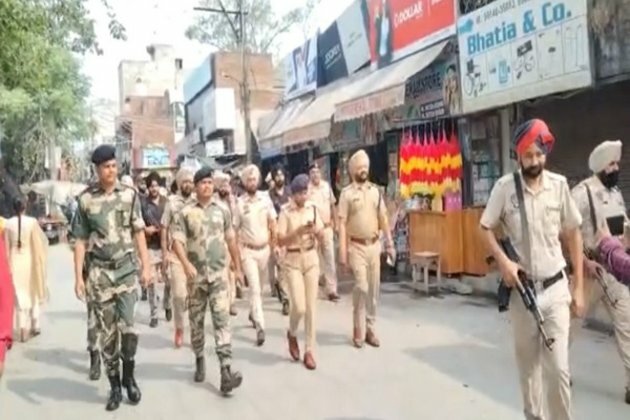Crackdown on Amritpal: Batala Police conducts flag marches to maintain law and order