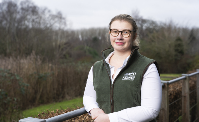 Molly Mead is an NFU student and Young Farmer ambassador
