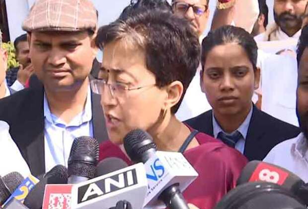 "Does BJP think Modi is greater than Ambedkar?" Atishi questions amid portrait row