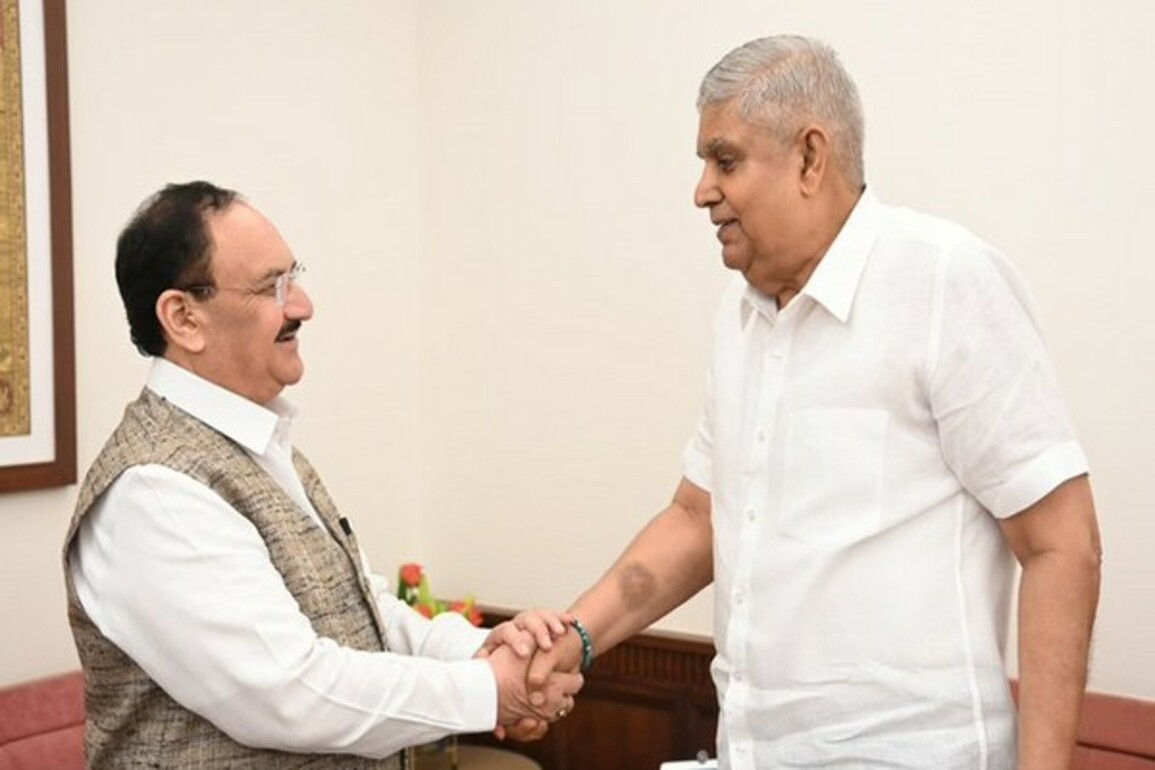 Vice President Jagdeep Dhankhar resumes duties as RS Chair; MPs call on him, welcome him back