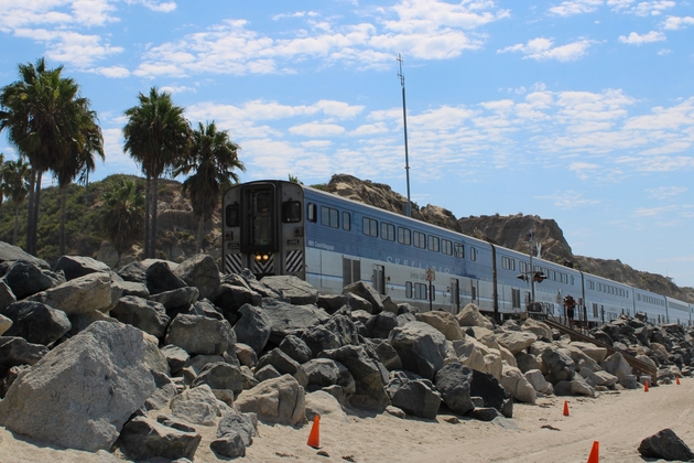 State Grants Orange County Emergency Permit For Surfliner Rail Stabilization