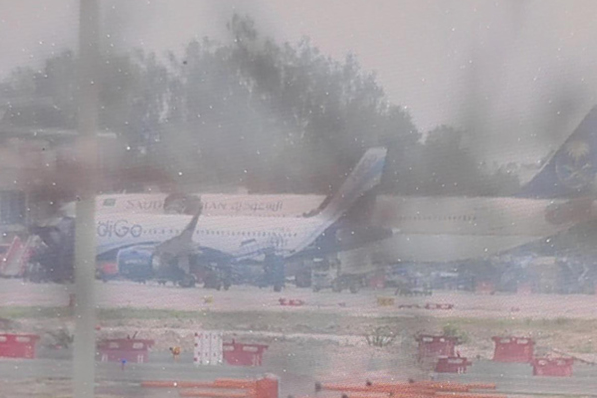 Uttar Pradesh: Smoke detected in Saudia Airlines plane at Lucknow airport, passengers safely deboarded