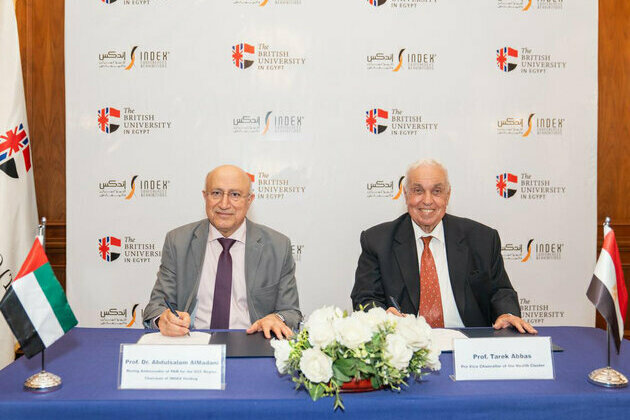 INDEX Conferences and Exhibitions, British University in Egypt sign MoU