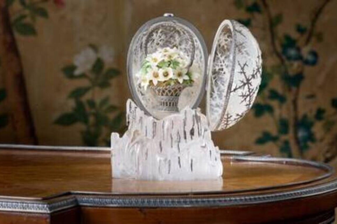 Faberge egg made for Russian tsar smashes auction record