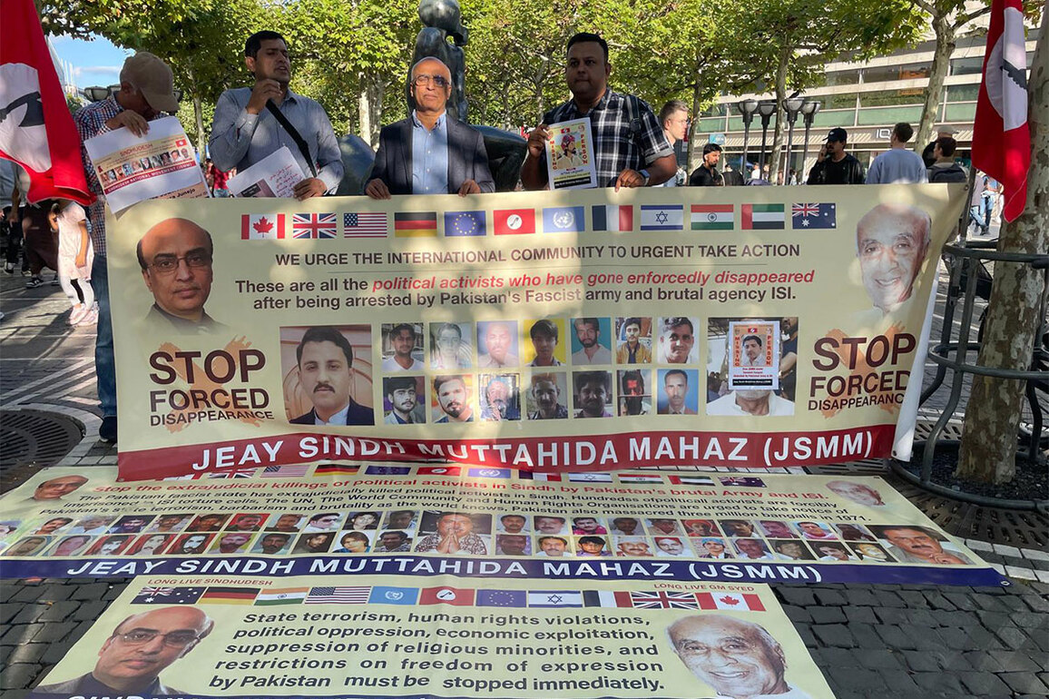 JSMM Chairman urges UN to hold Pakistan accountable for enforced disappearances in Sindh