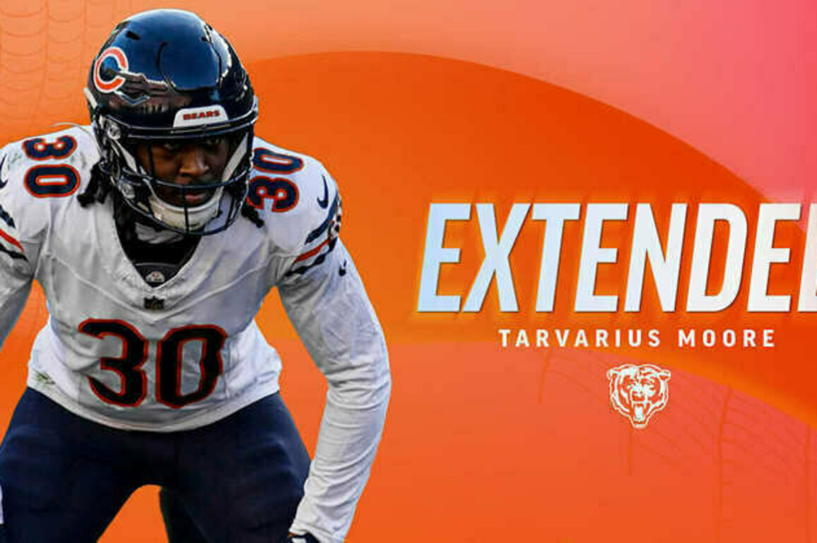 Roster Moves: Bears extend DB Tarvarius Moore