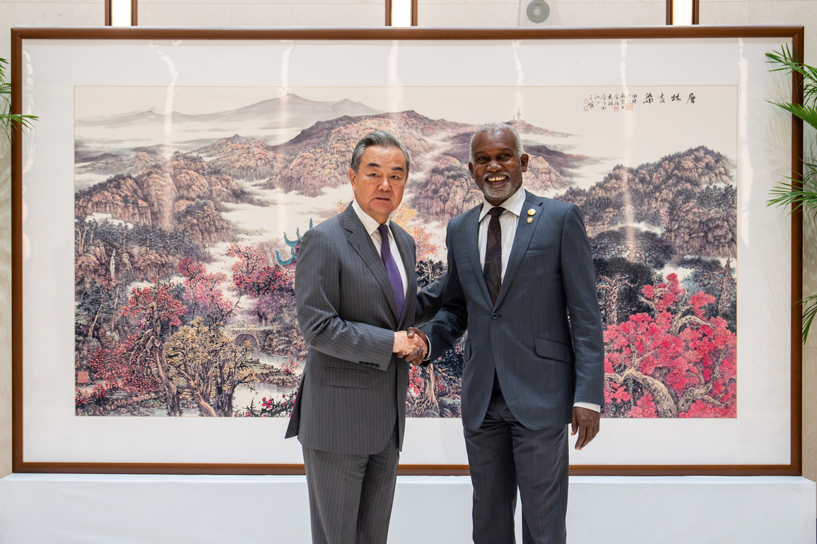 CHINA-HUNAN-CHANGSHA-WANG YI-NIGERIA-FM-MEETING (CN)