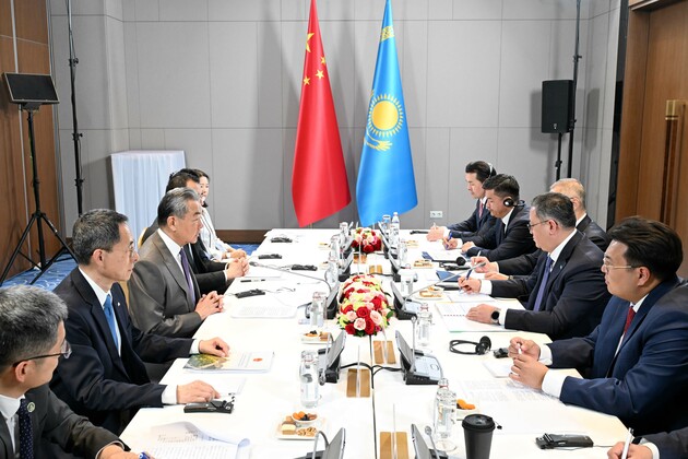 KAZAKHSTAN-ALMATY-CHINA-WANG YI-FOREIGN MINISTERS-STRATEGIC DIALOGUE