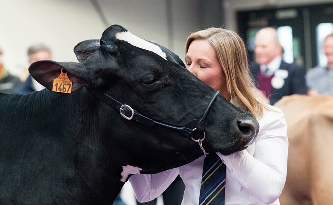 The Holstein champion Mag Pandor, from the Laird family, Blyth Bridge and Ferme Blondin, Canada, was crowned supreme champion for the second year running. 