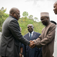 DR CONGO-GOMA-EX-PRESIDENT-KABILA-MEETING