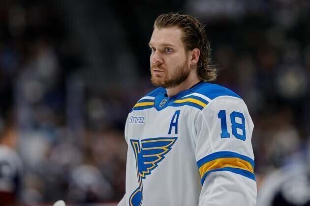 Blues F Robert Thomas on leave for personal matter