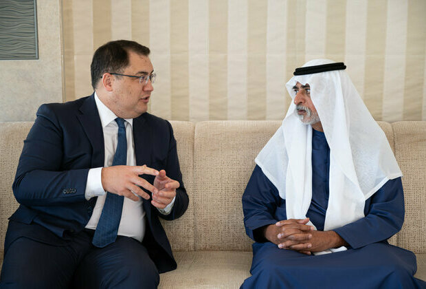 Nahyan bin Mubarak, Uzbek delegation discuss enhancing cooperation