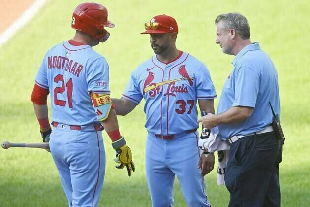 Banged-up Cards, slumping Braves face off
