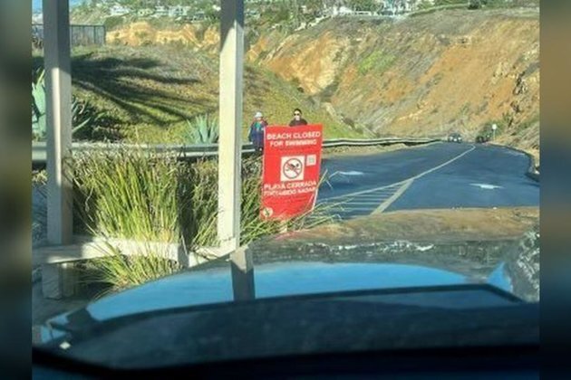 Tsunami of raw sewage forces beach closure