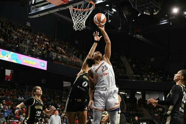 Kahleah Copper, Mercury top Mystics for 6th straight win