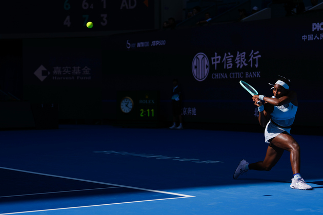 (SP)CHINA-BEIJING-TENNIS-CHINA OPEN-WOMEN'S SINGLES-FOURTH ROUND(CN)