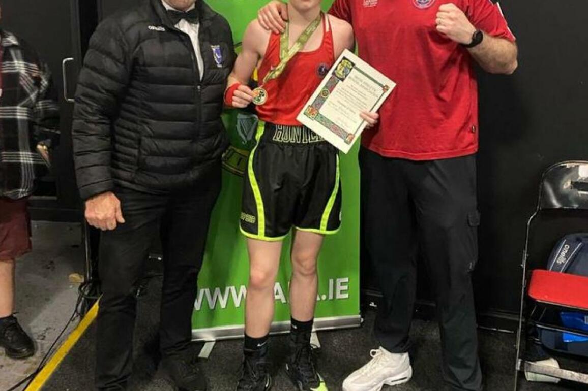 Longfords brilliant boxer John Nevin wins third All-Ireland title in a row   - Longford Live