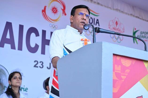 "Today, 115 athletes from Keralam are part of Khelo India Programme": Mandaviya flags off historic Asian Games Fun Run