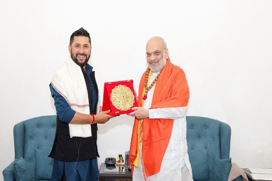 Chairman of Nepal's Rastriya Swatantra Party meets Home Minister Amit Shah