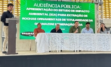 Semace presidiu audiência pública do empreendimento da Gramazini Mineração