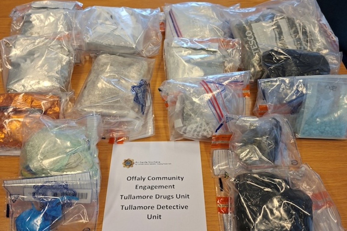 €545,000 Drug Haul Seized in Tullamore as Gardaí Arrest Two