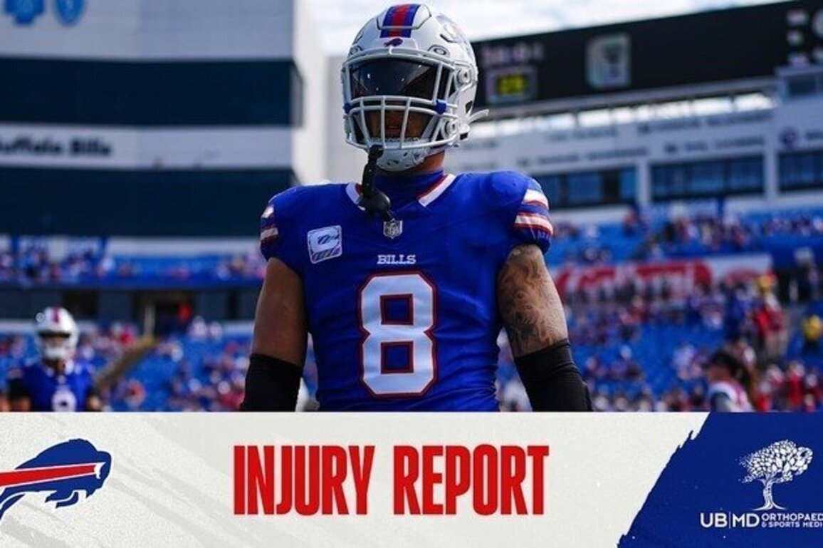 Buffalo Bills Injury Report vs. Patriots | Week 15
