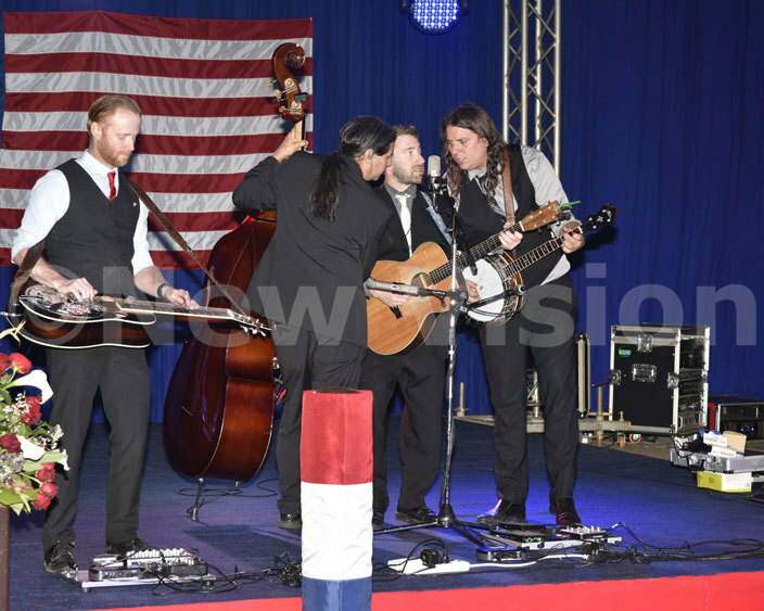  merican luegrass and enhouse rowlers the band that plays ddy enzos itya loss hit entertains guests during the celebrations 