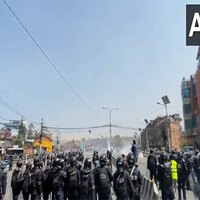 Nepal: Pro-monarchy protestors clash with police in Kathmandu