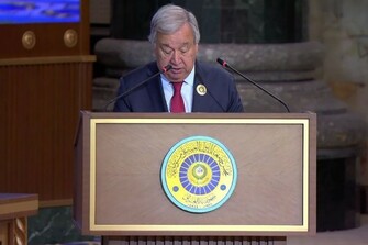 UN Chief rejects forced displacement of Gaza residents