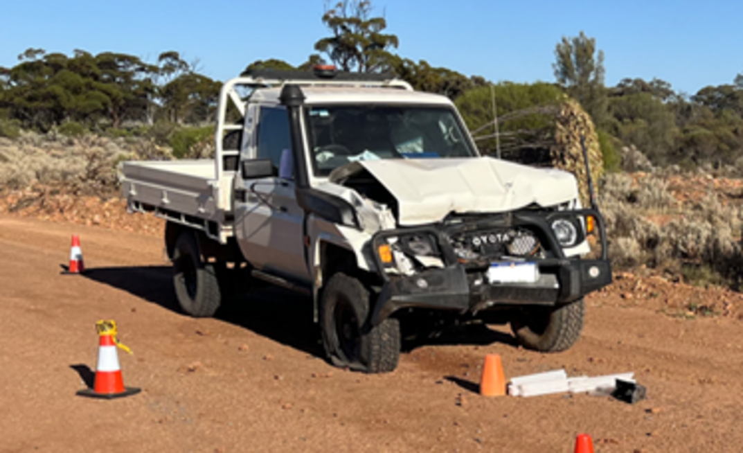 The aftermath of a recent incident in WA.