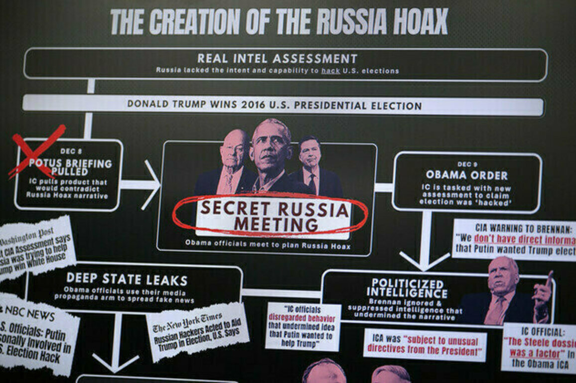 Obama was mastermind behind Russiagate hoax  Trump