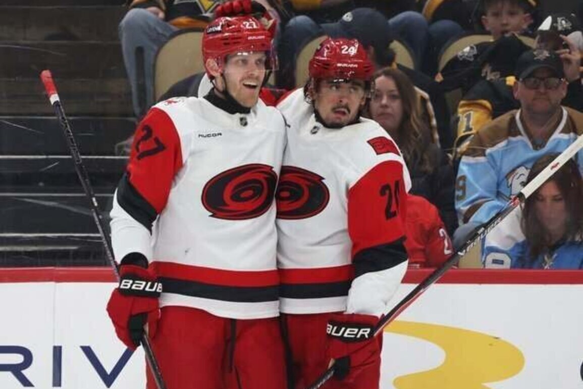 Seth Jarvis helps power Hurricanes past Penguins with 3-point game