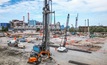  The Casagrande B400XP-2 (foreground) and B275XP-2 rigs working on the construction of the ENEL Palladio Power Station, in Venice, Italy