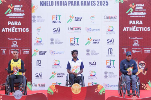 Khelo India Para Games 2025: Tamil Nadu's Ramesh Shanguman clinches first gold in athletics