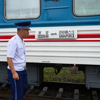 RUSSIA-KHABAROVSK-DPRK-PYONGYANG-PASSENGER TRAIN