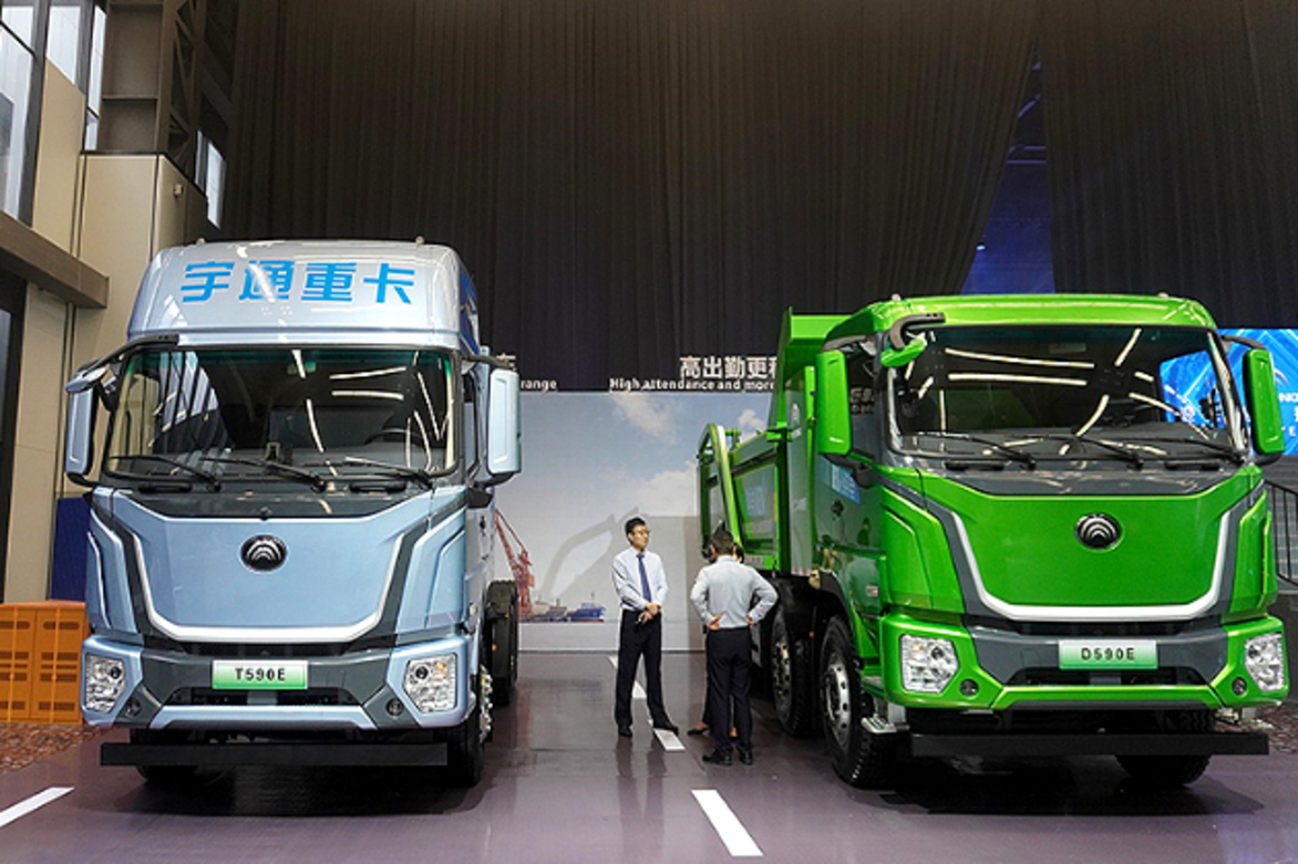 Half of China's heavy truck sales could be EVs by 2028, CATL says