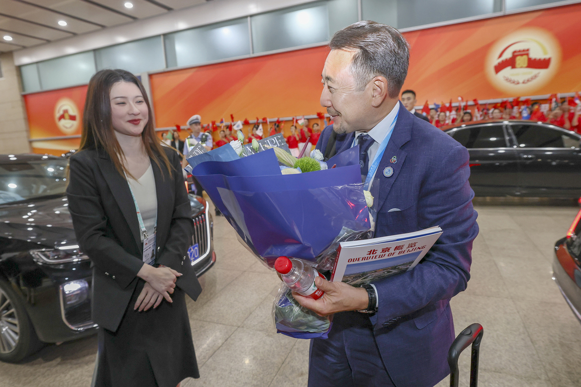 CHINA-BEIJING-CONFERENCE ON INTERACTION AND CONFIDENCE BUILDING MEASURES IN ASIA-SECRETARY-GENERAL-ARRIVAL (CN)