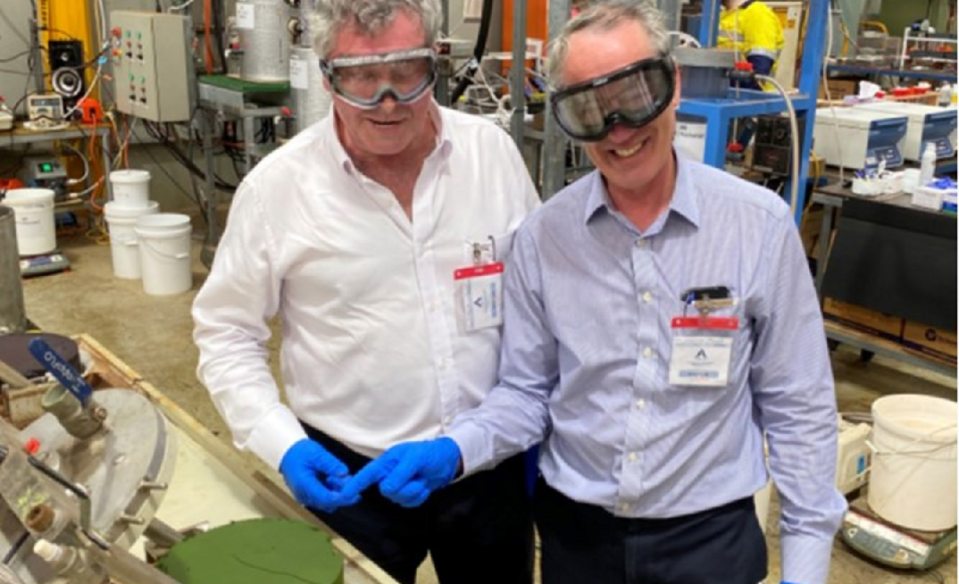 John Downie and Stephen Grocott. Credit: QPM.