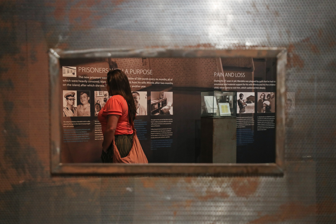 SOUTH AFRICA-JOHANNESBURG-APARTHEID MUSEUM