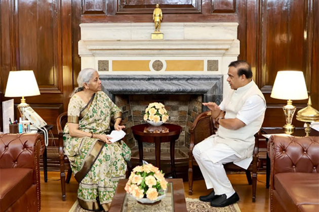 Assam CM Sarma meets Union Finance Minister, discusses plans to build Rs. 10 lakh cr GSDP by 2027-2028