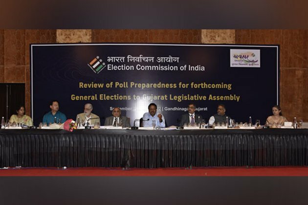 Election Commissioner reviews preparations for upcoming Gujarat Assembly polls