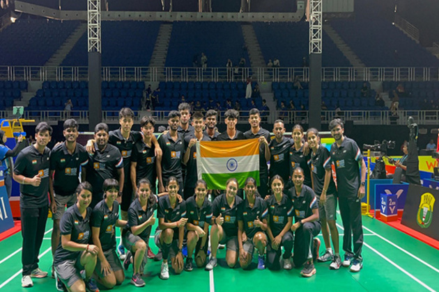 India storms into quarterfinals of Badminton Asia Junior Mixed Team Championships with convincing win over UAE