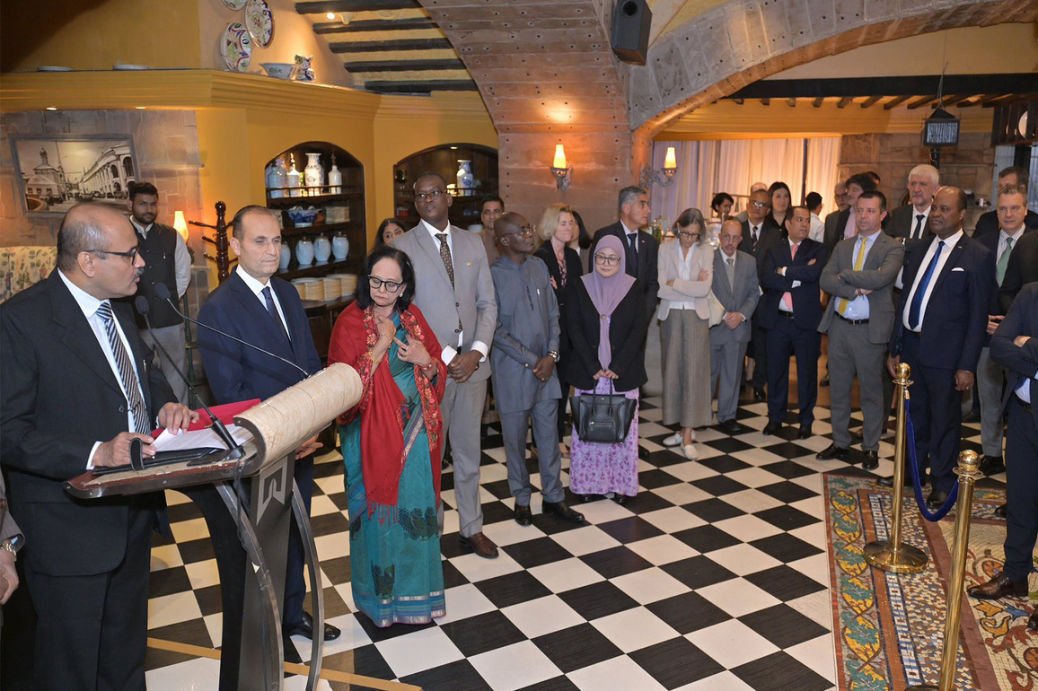 MEA Secy CPV-OIA welcomes new Heads of missions, bids farewell to departing ones