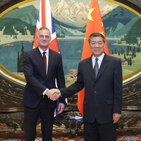 CHINA-BEIJING-HE LIFENG-BRITISH BUSINESS SECRETARY-MEETING (CN)