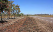  Site entrance to the Tom's Gully gold mine in the NT, east side of Arnhem Highway looking south